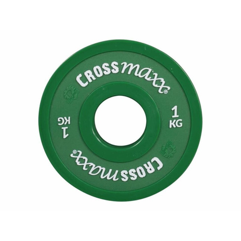 Lifemaxx Crossmaxx Elite Fraction Plate - Весовая пластина - 50 мм - 1 кг, зеленый