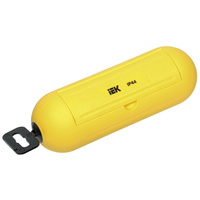 Бокс для защиты кабельного соединения IEK IP44 желтый