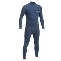 Гидрокостюм для серфинга мужской No Zip 900 3/2 мм синий OLAIAN, темно-бирюзовый/хаки