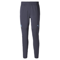 Футбольные тренировочные штаны Olympique de Marseille Мужские PUMA, черный индиго/лазурно-синий