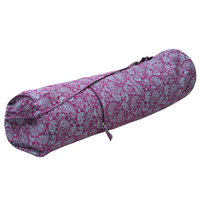 YOGISHOP.COM сумка для йоги больше, чем сумка - фестиваль - пейсли фьюжн фиолетовый, фиолетовый