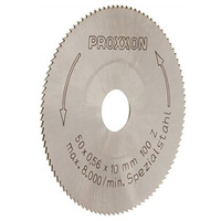 Диск Proxxon 50 мм из быстрорежущей стали для циркулярной пилы Proxxon KS230, 28020