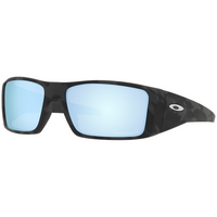 Солнцезащитные очки Oakley Heliostat, цвет Matte Black Camo/Prizm Deep Water Polarized