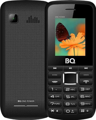 Мобильный телефон BQ 1846 One Power, 2 SIM, черный/серый