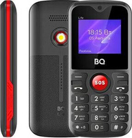 Мобильный телефон BQ 1853 Life, 2 SIM, красный/черный