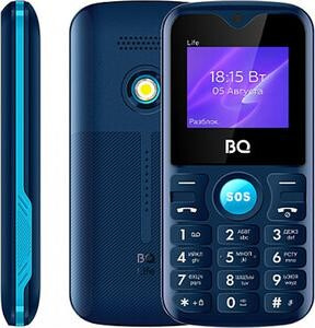 Мобильный телефон BQ 1853 Life, 2 SIM, синий/голубой