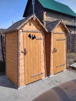 Туалеты деревянные